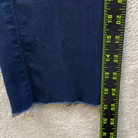 Guess Women's Vintage Jeans Size 26 Kate Bootcut Blue Denim Frayed Hem Casual - Picture 5 of 16